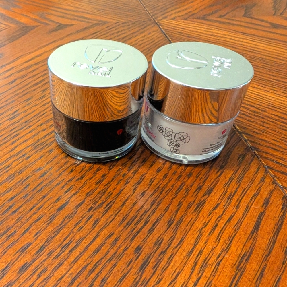 Black And White Dip Powder